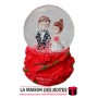 La Maison des Boîtes - Boule de Neige Musicale Lumineuse pour Saint-valentin "Forever Love" - Rouge - Tunisie Meilleur Prix (Idé