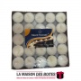 La Maison des Boîtes - Bougie Parfumée en Cire 50 Pièces - Tunisie Meilleur Prix (Idée Cadeau, Gift Box, Décoration, Soutenance,
