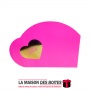 La Maison des Boîtes - Boite Cadeau de Chocolat "With Love "- Rose - Tunisie Meilleur Prix (Idée Cadeau, Gift Box, Décoration, S