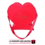 La Maison des Boîtes - Boite Cadeau Forme Cœur "Love"pour Offrir de Fleur - Rose - (22.5x9x23cm) - Tunisie Meilleur Prix (Idée C