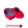 La Maison des Boîtes - Boîte Cadeaux Sous Forme de Cœur - Rouge - (S:22x18.5x9cm) - Tunisie Meilleur Prix (Idée Cadeau, Gift Box