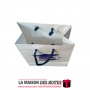 La Maison des Boîtes - Sac en Papier avec Poignées pour Soutenance - Blanc - Tunisie Meilleur Prix (Idée Cadeau, Gift Box, Décor