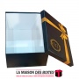La Maison des Boîtes - Boîte Cadeau Rectangulaire - Noir & Jaune - (28.5x24x15.2cm) - Tunisie Meilleur Prix (Idée Cadeau, Gift B