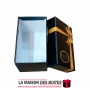La Maison des Boîtes - Boîte Cadeau Rectangulaire - Noir & Jaune - (16x11.5x9.5cm) - Tunisie Meilleur Prix (Idée Cadeau, Gift Bo
