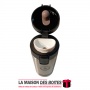 La Maison des Boîtes - Mug Thermos A Café  380 ml -  Gris - Tunisie Meilleur Prix (Idée Cadeau, Gift Box, Décoration, Soutenance