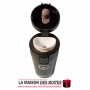 La Maison des Boîtes - Mug Thermos A Café  380 ml -  Noir - Tunisie Meilleur Prix (Idée Cadeau, Gift Box, Décoration, Soutenance