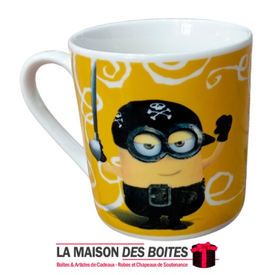 La Maison des Boîtes - Magnifique Mug en Céramique - Blumock Minion - Tunisie Meilleur Prix (Idée Cadeau, Gift Box, Décoration, 