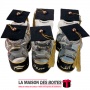 La Maison des Boîtes - Bouteille de Jus pour Soutenance Transparente - Noir - Tunisie Meilleur Prix (Idée Cadeau, Gift Box, Déco