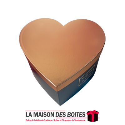 Beavorty Boîte Boîte Boîte en Forme De Cœur Boîte Cadeau en Forme De Coeur  Boîte à Fleurs Coeur Boîte De Friandises Coeurs Coffret Cosmétique Faire