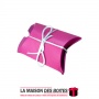 La Maison des Boîtes - Boîte Cadeaux Forme d'Oreiller pour Bonbonnière, Bijoux, Cadeaux de mariage - Rose - Tunisie Meilleur Pri