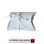 La Maison des Boîtes - Boîte Cadeaux Forme d'Oreiller pour Bonbonnière, Bijoux, Cadeaux de mariage - Blanc - Tunisie Meilleur Pr