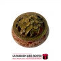 La Maison des Boîtes - Encensoir à Charbon - Brûleur D'encens en Céramique - Marron - Tunisie Meilleur Prix (Idée Cadeau, Gift B