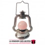 La Maison des Boîtes - Lanterne LED - Décoration pour le Ramadan- Argent - Tunisie Meilleur Prix (Idée Cadeau, Gift Box, Décorat
