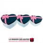La Maison des Boîtes - Lot de 3 Boite Cadeau  Forme Cœur avec Couvercle - Tunisie Meilleur Prix (Idée Cadeau, Gift Box, Décorati