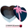 La Maison des Boîtes - Boite Cadeau  Forme Cœur avec Couvercle (L:25x21x12.5cm) - Tunisie Meilleur Prix (Idée Cadeau, Gift Box, 