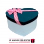 La Maison des Boîtes - Boite Cadeau  Forme Cœur avec Couvercle (M:22.5x18.5x11cm) - Tunisie Meilleur Prix (Idée Cadeau, Gift Box