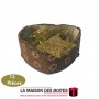 La Maison des Boîtes - Lot de 12  Bourses à Dragées Forme Cœur - Vert & Doré - Tunisie Meilleur Prix (Idée Cadeau, Gift Box, Déc