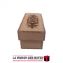 La Maison des Boîtes - Boîte Pâtisserie en Bois Rectangulaire pour Soutenance (13.5x6x5cm) - Tunisie Meilleur Prix (Idée Cadeau,