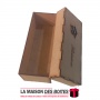 La Maison des Boîtes - Boîte Pâtisserie en Bois Rectangulaire pour Soutenance (13.5x6x4.5cm) - Tunisie Meilleur Prix (Idée Cadea