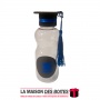 La Maison des Boîtes - Bouteille de Jus pour Soutenance Transparente - Noir & Bleu - Tunisie Meilleur Prix (Idée Cadeau, Gift Bo