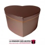 La Maison des Boîtes - Boîte Cadeau Sous Forme de Cœur Pour Sain-valentin - Rose - (L:20x22.5x12.2cm) - Tunisie Meilleur Prix (I