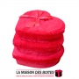 La Maison des Boîtes - Lot de 3 Boites Cadeaux Forme Cœur Rouge avec Couvercle Couvert en Fourrure - Tunisie Meilleur Prix (Idée