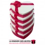 La Maison des Boîtes - Lot de 5 Boites Cadeaux Forme Cœur Rouge avec Couvercle Ecru - Tunisie Meilleur Prix (Idée Cadeau, Gift B