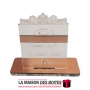 La Maison des Boîtes - Support de Stylo Diamand Pour Signiature de Contrat Mariage  - Bronze - Tunisie Meilleur Prix (Idée Cadea