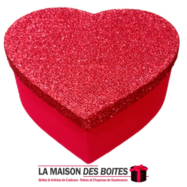 Boîte cadeau en forme de cœur,Boîte cadeau en forme de cœur,Boîte cadeau en  forme de cœur rouge pour anniversaire/mariage/Noël/Saint-Valentin