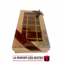 La Maison des Boîtes - Coffret Chocolat Rectangulaire avec Couvercle Transparent  - 18 pièces - Doré - Tunisie Meilleur Prix (Id