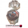 La Maison des Boîtes - Encensoir à Charbon Métallique Doré Forme Laterne Led & Musicale - Tunisie Meilleur Prix (Idée Cadeau, Gi