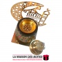 La Maison des Boîtes - Encensoir à Charbon Céramique  & Métalique Doré - Tunisie Meilleur Prix (Idée Cadeau, Gift Box, Décoratio